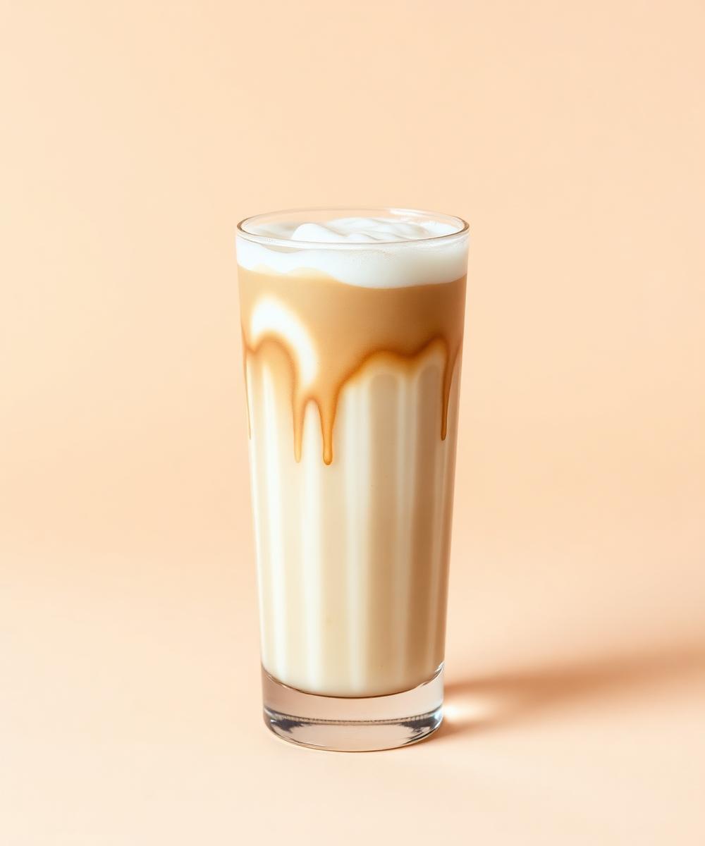 Iced specialty latte